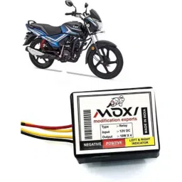 Auto Pearl 12V Black Front &a; Rear Flasher Indicator Light for Star City-picture-17