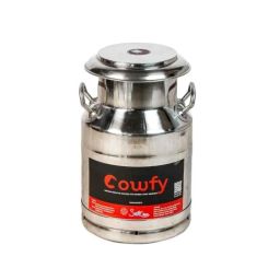 Cowfy 20 Litre Stainless Steel Silver Milk Can-image-74