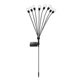 Gigawatts GW-SL0SS-11 8 LED ABS Multicolor Firefly Plug-in Ground Solar Garden Light-32