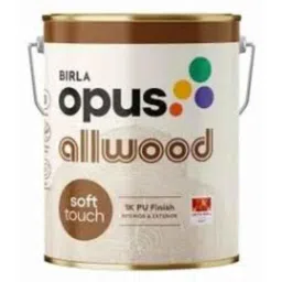 Birla Opus 4 Litre Clear ALLWOOD Soft Touch 1K PU Gloss Wood Finish-picture-30