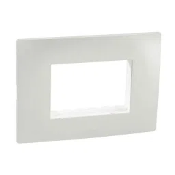 Legrand Lyncus 3 Module Polycarbonate Matt Champagne Plate with Support Frame, 677583-picture-25
