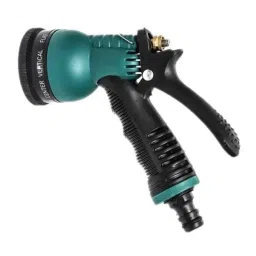 IRIS 7 Pattern High Pressure Garden &a; Multipurpose Hose Nozzle Water Spray Gun-image-3