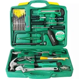 Malfah Enterprises 110122 Green &a; Silver Domestic Tool KitSet-picture-29