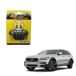 Kozdiko 4 Pcs Plastic Air Pressure Alert Car Tyre Valve Caps Set for Volvo V90-picture-13