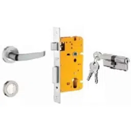Dorset ML Series Ostler 70mm Stainless Steel Door Handle Lock Set with Both Side Key Cylinder, ML OS OR-picture-21