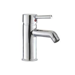 Aquieen Flora Heavy Single Lever Basin Mixer with 450mm Connecting Hose &a; Installation Kit-70