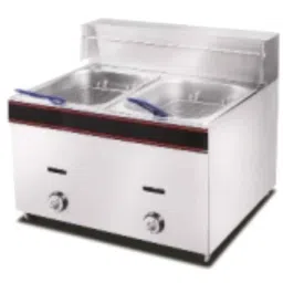 Bresco 27294btu/hr 8 Litre+8 Litre Gas Fryer with 2 Baskets &a; 2 Tanks, DFF-8+8G (Pack of 3)-image-95