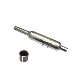 AllExtreme EX002 Chrome Empty Silencer Exhaust with Bush-picture-30