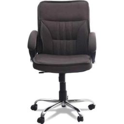 Mezonite KI 215 Brown Medium Back Leatherette Office Chair (Pack of 2)-image-44