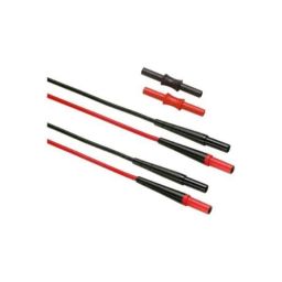 Fluke TL221 600V 1.5m Red &a; Black Suregrip Silicone Test Lead Extension Kit, 2003602-6