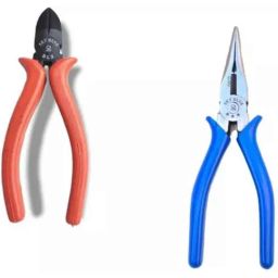 Sky Blue 2 Pcs 7.8 inch Diagonal Plier Combo, SBE_PLIER_0642-picture-40