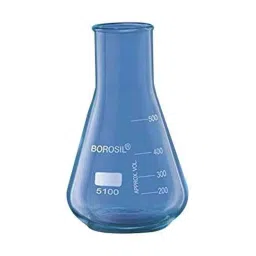 Borosil 500ml Wide Mouth Erlenmeyer Conical Flask, 5100024-picture-25