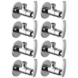 10X Brass Soft Series Angle Cock with Wall Flange (Pack of 8)-picture-23