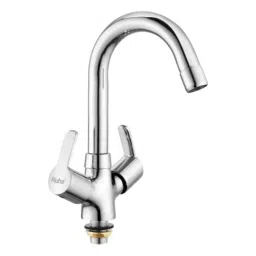 Ruhe Rica Brass Chrome Finish Centre Hole Basin Mixer with 15 inch Round Swivel Spout, 11-0917-RM-picture-30