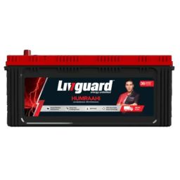 Livguard Humraahi 150Ah 12V C20 Black &a; Red Right Layout Battery with 24+12 Months Warranty for Buses &a; Trucks, LGLN HD 150 R-28