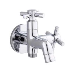 10X Brass Silver 2 in 1 Corsa Bib Tap-picture-48
