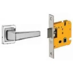 Dorset ML Series Atina 10 inch Stainless Steel Silver Chrome Finish Door Handle Lock Set with Mortise Latch (Pack of 4)-image-21