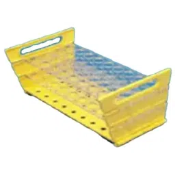 Tarsons 20mm Polycarbonate 36 Places Slant Tube Rack, 241090-48