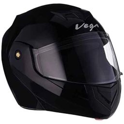Vega Crux Dx ABS Black Flip-Up Helmet, Size: M-picture-45