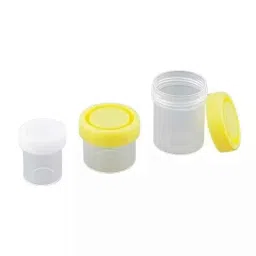 Lab Plus Specimen Container 60ml Polypropylene Yellow, LP-5582 (Pack of 2)-picture-19