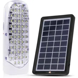 Pick Ur Needs 40W 56 SMD LED Rechargeable Emergency Light with 3W Eco Friendly Solar Panel, PN-572-picture-41