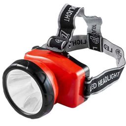 DP 30W Plastic Red Rechargeable LED Headlamp, 744C-12