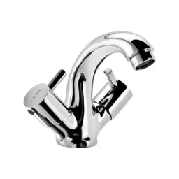 Cera Garnet Brass Silver Chrome Finish Basin Mixer, F2002461-picture-23
