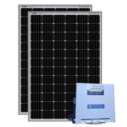 UTL 2 Pcs 24V 400W Solar Panel with 40A MPPT SMU Solar Charge Controller Conversion Kit-41