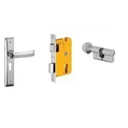 Dorset HL Series Quadra 60mm Stainless Steel Patina Finish Door Handle Lock Set with Coin &a; Knob (Pack of 2)-image-69