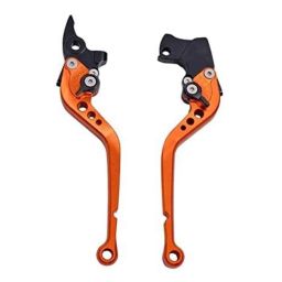 Meenu Arts Bajaj Series Clutch and Brake Levers - 6 Positions Adjustable levers for Bajaj Pulsar CS400-44