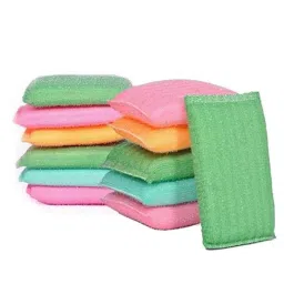 DeoDap Polyurethane Scratch Proof Utensil Scrubber Pad for Kitchen (Pack of 12)-image-13