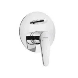 Hindware Cora Chrome Brass Single Lever 3-Inlet Diverter Exposed Part Kit, F440017-picture-13