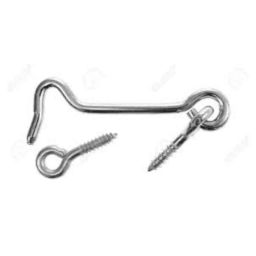 Implemental 5 inch Stainless Steel Gate Hooks &a; Eyes (Pack of 25)-27