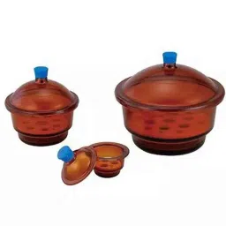 Lab Plus Glass Desiccator Brown 390mm 300 mm, LP-1654-47
