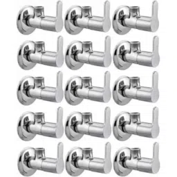 Senkiddpro Marc Stainless Steel Chrome Finish Wall Mounted Angle Cock (Pack of 15)-picture-17
