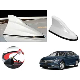 Auto Pearl ABS White Universal Replacement Shark Fin Car Roof Antenna For Volkswagen Jetta-image-52