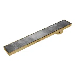 Ruhe 48x5 inch Stainless Steel 304 Yellow Gold PVD Coated Marble Insert Shower Drain Channel, 16-0218-21-picture-21
