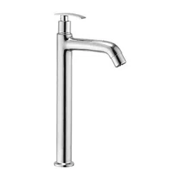 Oleanna DE-06PCTB Desire 12 inch Brass Silver Chrome Finish Tall Body Pillar Cock-image-22