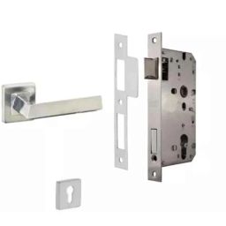 Dorset ML Series Fabio Stainless Steel Door Handle Lock Set with Mortise Latch-picture-35