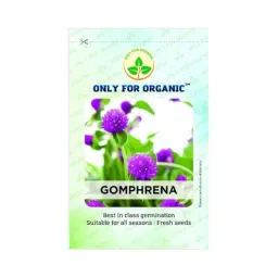 Only For Organic 50g Gomphrena Flower Seeds, OFOPPGOM0050-image-47