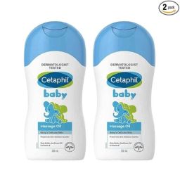 Cetaphil 200ml Baby Massage Oil (Pack of 2)-image-3