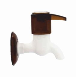 APL Apollo Dazzle ABS White Short Body Bib Cock with Flange, TP310-picture-38