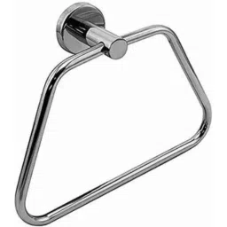 Prestige CTS-03 Stainless Steel Chrome Finish Silver Towel Ring-image-33