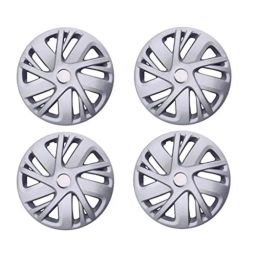 Auto Pearl 4 Pcs 14 inch Full Caps Wheel Cover Set for TATA Indigo-36
