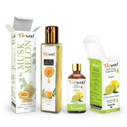 GoWoo 2 Pcs 10ml Natural Therapeutic Grade Lime Aroma Oil &a; 100ml Musk Melon Carrier Oil Set, GWOC798-P29+P178-picture-27