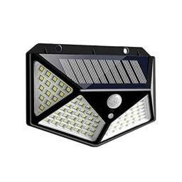 Rashmi Traders Plastic Solar Lamp Lights for Garden with 100 LED &a; Motion Sensor for Home, Outdoor Pathways, 1255-12