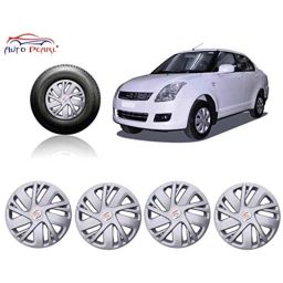 Auto Pearl 4 Pcs 14 inch Press Fit Wheel Cover Set for Maruti Suzuki Swift Dzire-36
