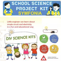 symfonia School Science Project DC Motor kit 53 Item Loose in one Pack image 2
