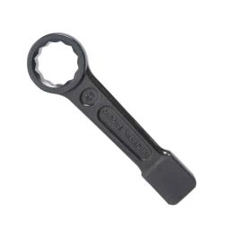 Eastman 36mm Chrome Vanadium Steel Black Oxide Finish Slogging Spanner with Ring End, E-2082-44