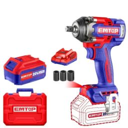 EMTOP 20V 4Ah Cordless Impact Wrench, ECIWL2050-image-35